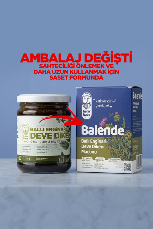 BALENDE - Ballı Enginarlı Deve Dikeni Macunu 15'li Şaset